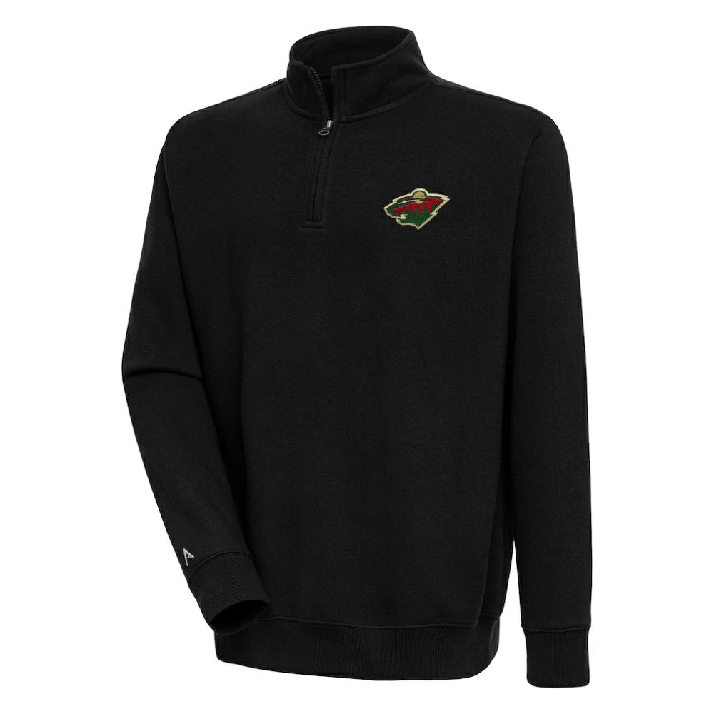 Minnesota Wild Antigua Victory Quarter-Zip Pullover Top -  NHL Pullover