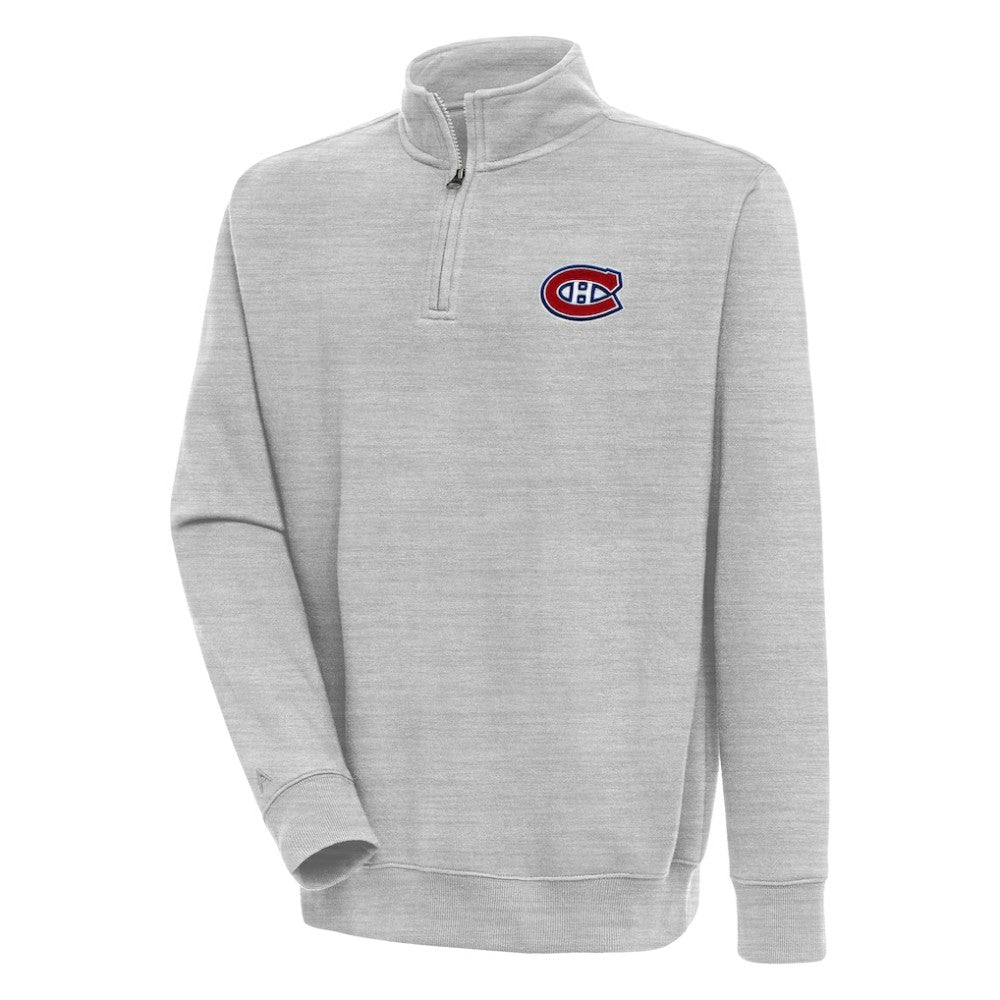 Montreal Canadiens Antigua Victory Quarter-Zip Pullover Top -  NHL Pullover