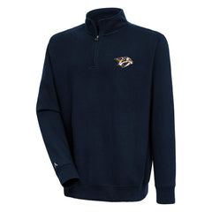 Nashville Predators Antigua Victory Quarter-Zip Pullover Top -  NHL Pullover