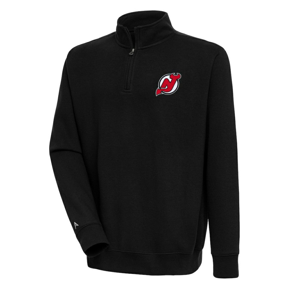 New Jersey Devils Antigua Victory Quarter-Zip Pullover Top -  NHL Jerseys