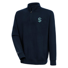 Seattle Kraken Antigua Victory Quarter-Zip Pullover Top -  NHL Pullover