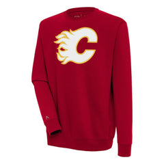 Calgary Flames Antigua Victory Pullover Sweatshirt -  NHL Sweatshirts
