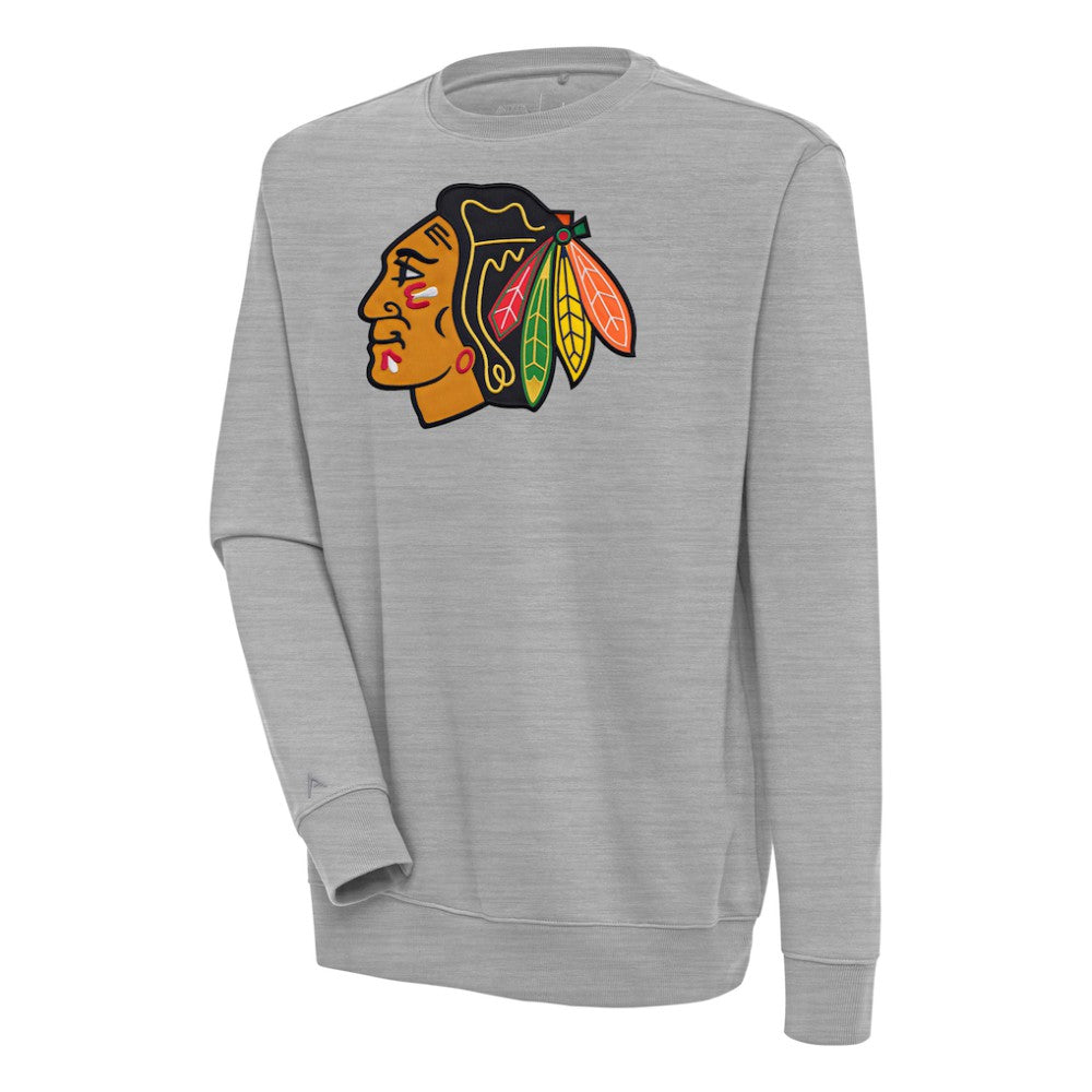 Chicago Blackhawks Antigua Victory Pullover Sweatshirt -  NHL Sweatshirts