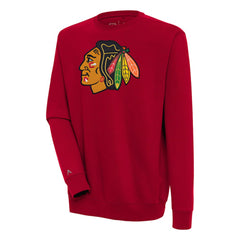 Chicago Blackhawks Antigua Victory Pullover Sweatshirt -  NHL Sweatshirts