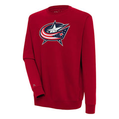 Columbus Blue Jackets Antigua Victory Pullover Sweatshirt -  NHL Sweatshirts