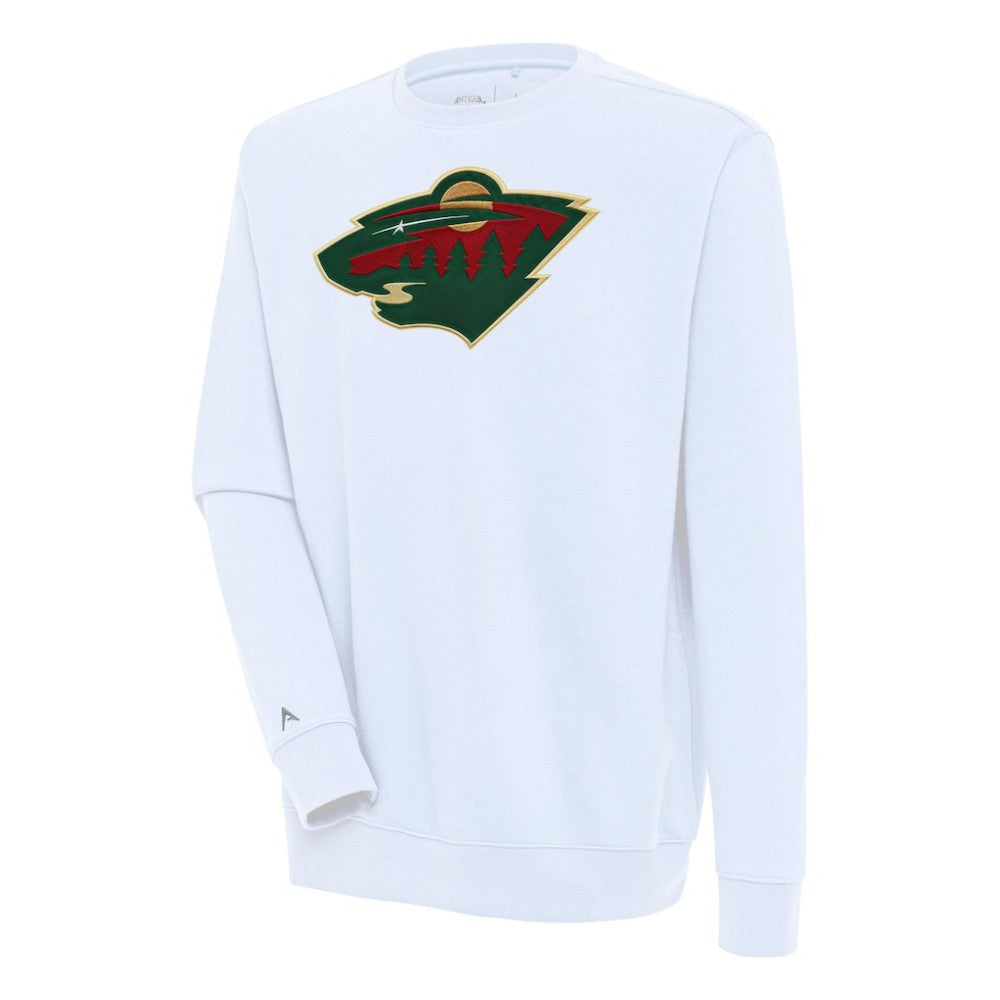 Minnesota Wild Antigua Victory Pullover Sweatshirt -  NHL Sweatshirts
