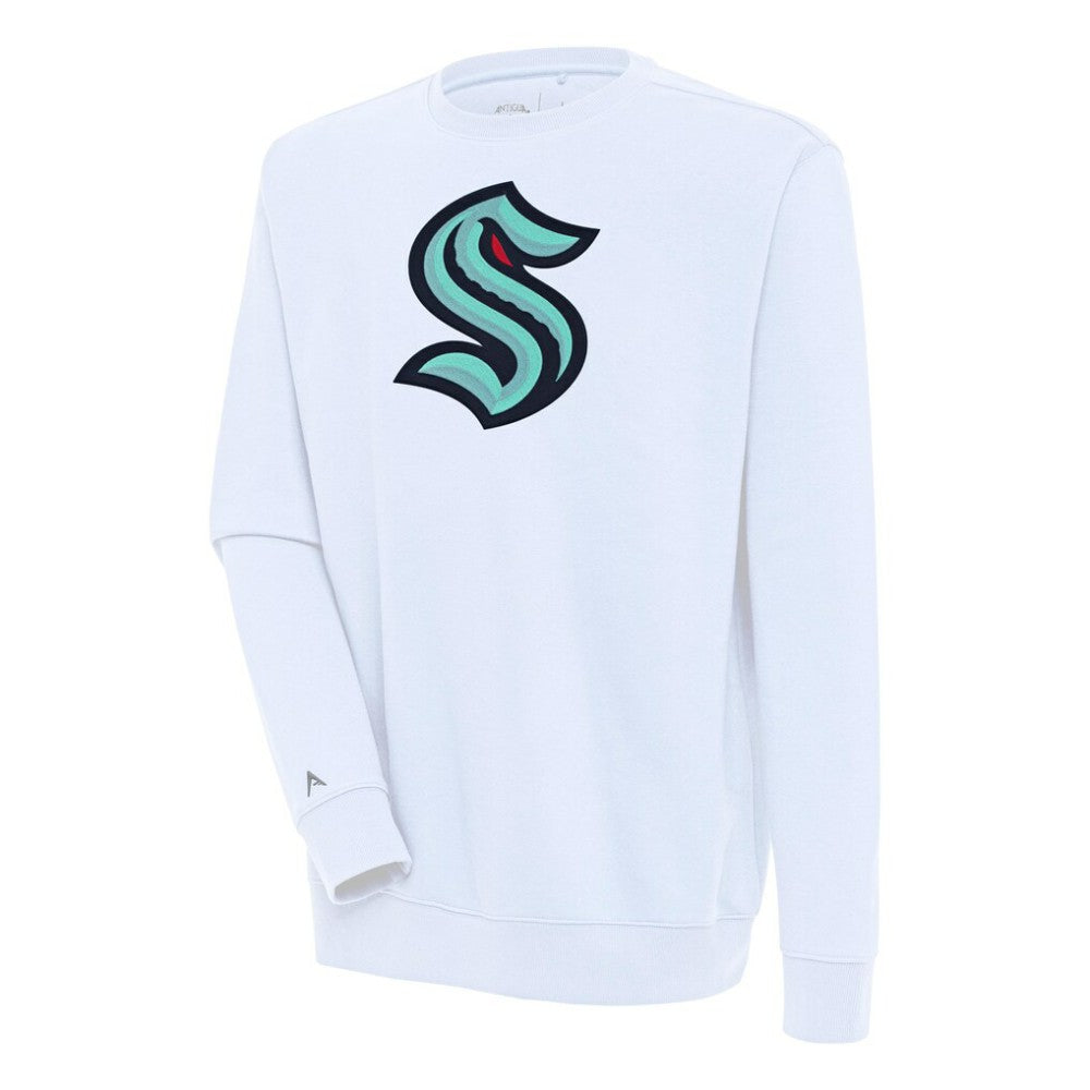 Seattle Kraken Antigua Victory Pullover Sweatshirt -  NHL Sweatshirts