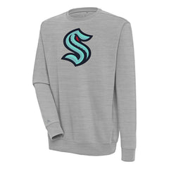 Seattle Kraken Antigua Victory Pullover Sweatshirt -  NHL Sweatshirts