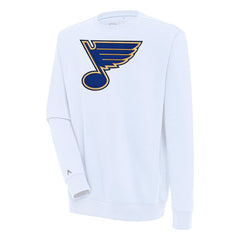 St. Louis Blues Antigua Victory Pullover Sweatshirt -  NHL Sweatshirts
