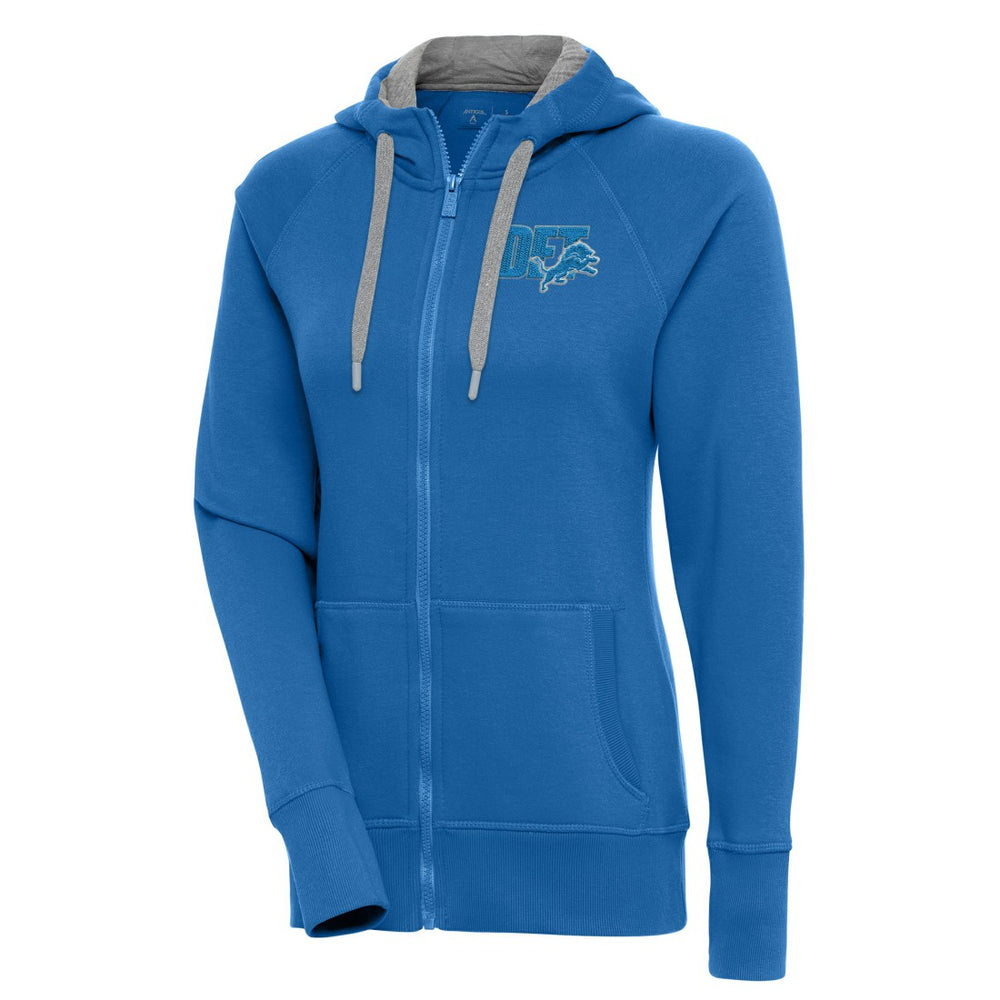 Detroit Lions Antigua Women's Victory Full-Zip Hoodie | NFL Hot