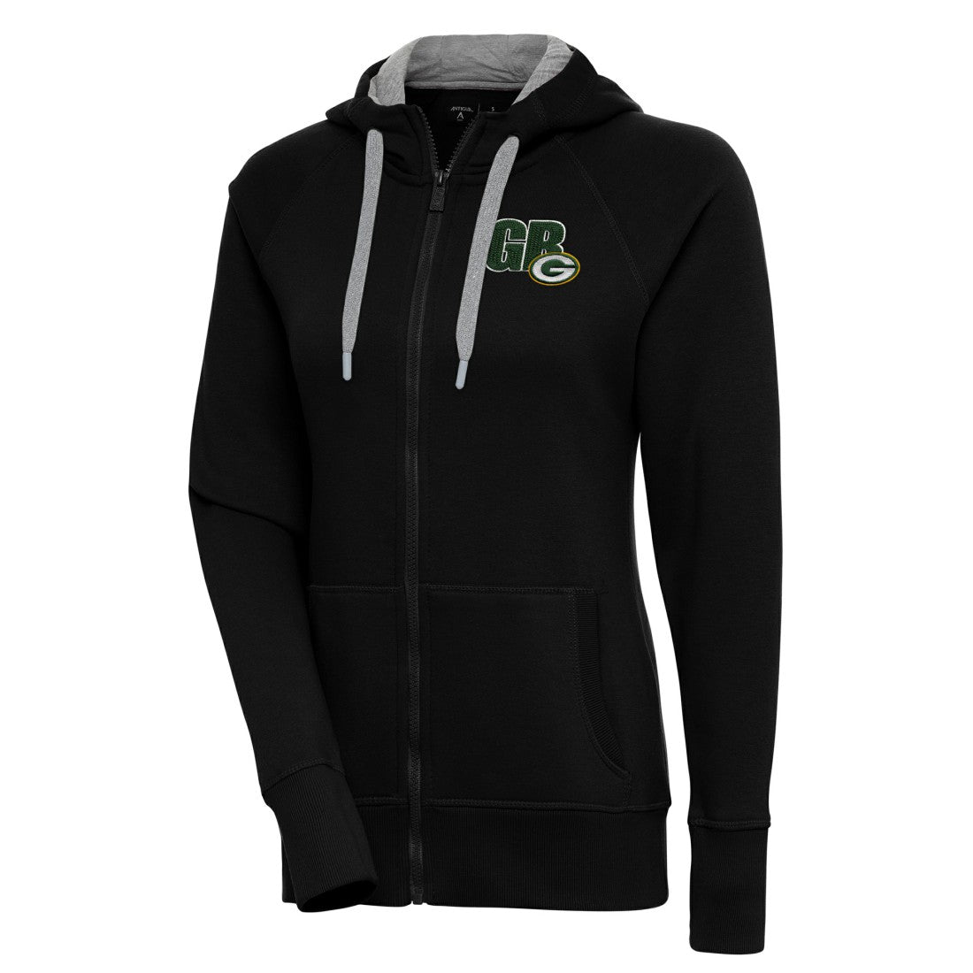 Green Bay Packers Antigua Women's Victory Full-Zip Hoodie | NFL Outlet