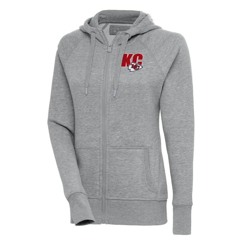 Kansas City Chiefs Antigua Women's Victory Full-Zip Hoodie | NFL Discount