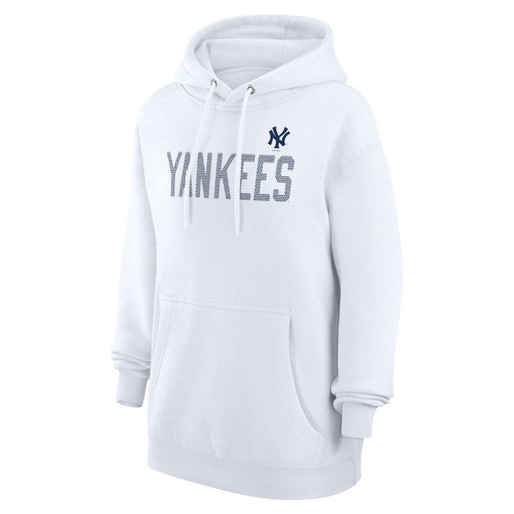 New York Yankees G-III 4Her by Carl Banks Women's Dot Print Pullover Hoodie - MLB Hoodies