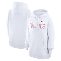 Philadelphia Phillies G-III 4Her by Carl Banks Women's Dot Print Pullover Hoodie - MLB Hoodies