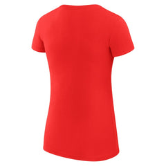 Washington Nationals G-III 4Her by Carl Banks Women's Super-Slim Fit Lightweight Dot Print T-Shirt - MLB T-shirts