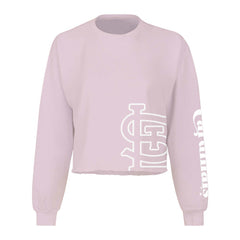 St. Louis Cardinals Fanatics Women's Cropped Slouchy Long Sleeve T-Shirt - MLB T-shirts