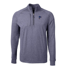 Atlanta Falcons Cutter & Buck Big & Tall Adapt Eco Knit Quarter-Zip Pullover Top | NFL Sale