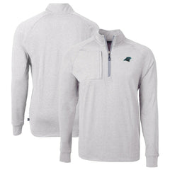 Carolina Panthers Cutter & Buck Big & Tall Adapt Eco Knit Quarter-Zip Pullover Top | NFL Near me