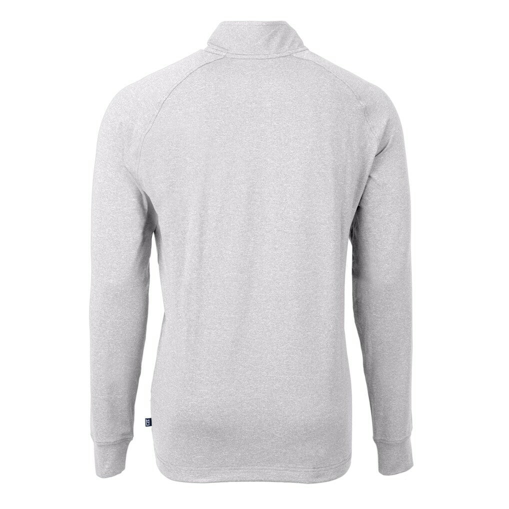 Minnesota Vikings Cutter & Buck Big & Tall Adapt Eco Knit Quarter-Zip Pullover Top | NFL On sale