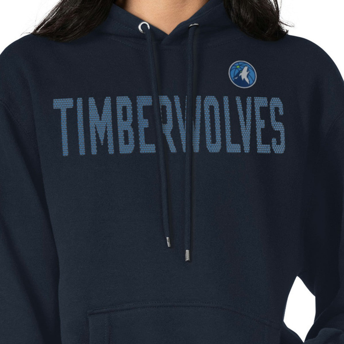 Navy Minnesota Timberwolves G-III 4Her by Carl Banks Women's Dot Print Pullover Hoodie | NBA