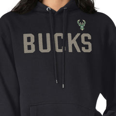 Black Milwaukee Bucks G-III 4Her by Carl Banks Women's Dot Print Pullover Hoodie | NBA