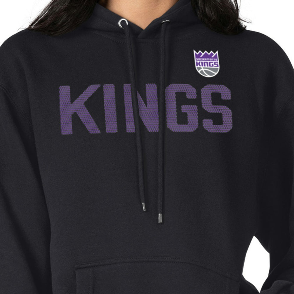 Black Sacramento Kings G-III 4Her by Carl Banks Women's Dot Print Pullover Hoodie | NBA
