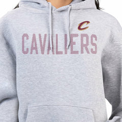 Heather Gray Cleveland Cavaliers G-III 4Her by Carl Banks Women's Dot Print Pullover Hoodie sale | NBA