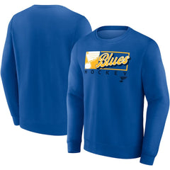 St. Louis Blues Fanatics Focus Fleece Pullover Sweatshirt -  NHL Sweatshirts