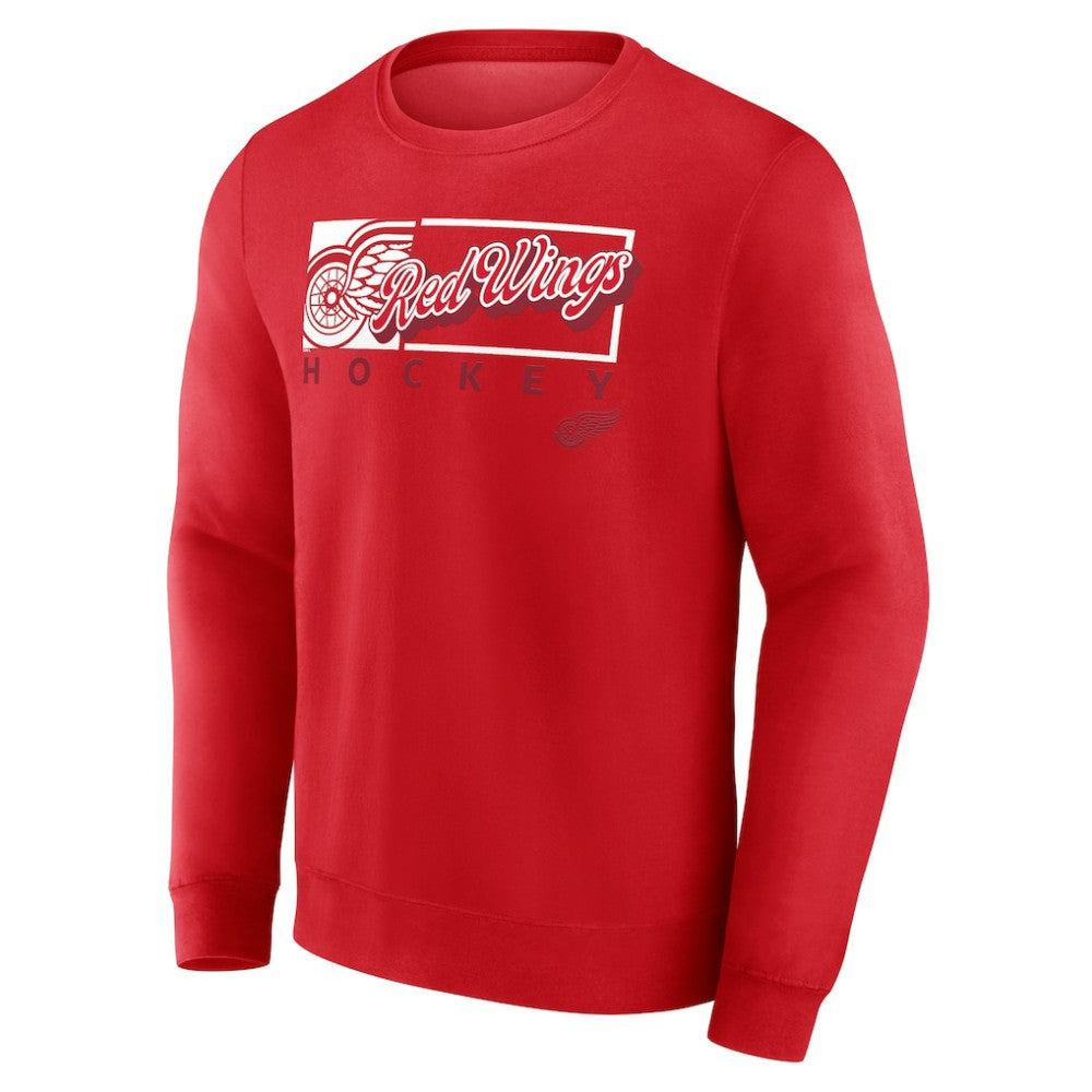 Detroit Red Wings Fanatics Focus Fleece Pullover Sweatshirt -  NHL Sweatshirts