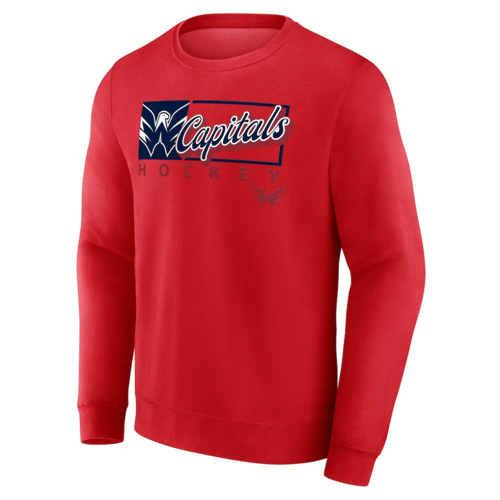 Washington Capitals Fanatics Focus Fleece Pullover Sweatshirt -  NHL Sweatshirts