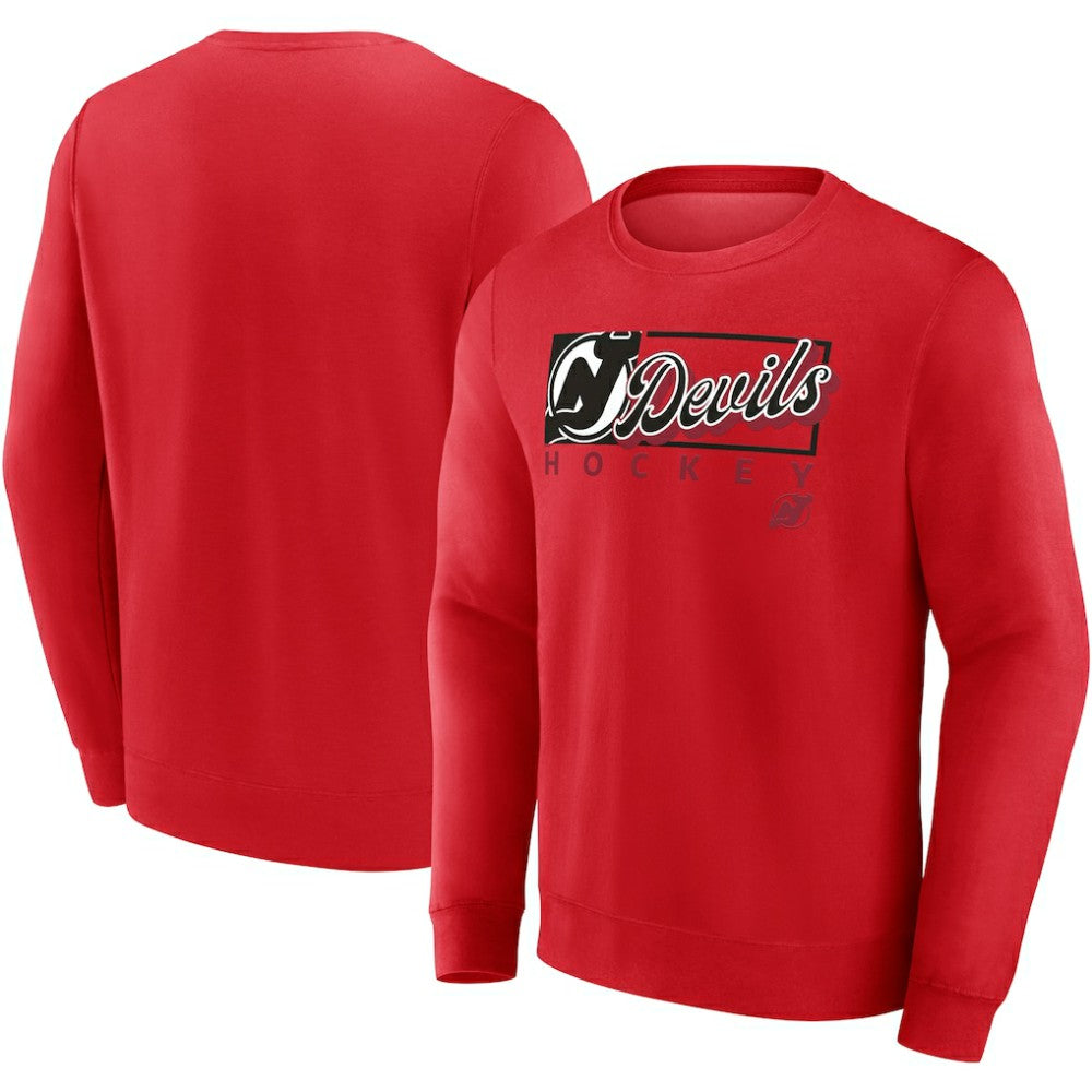 New Jersey Devils Fanatics Focus Fleece Pullover Sweatshirt -  NHL Sweatshirts