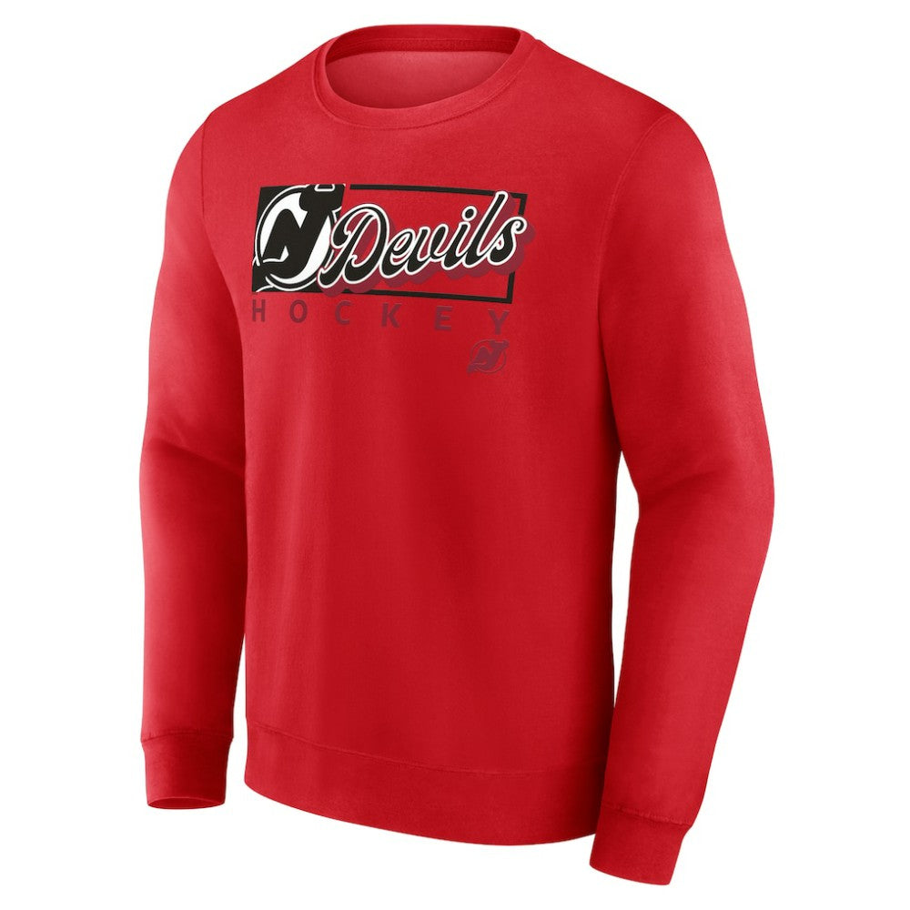 New Jersey Devils Fanatics Focus Fleece Pullover Sweatshirt -  NHL Sweatshirts