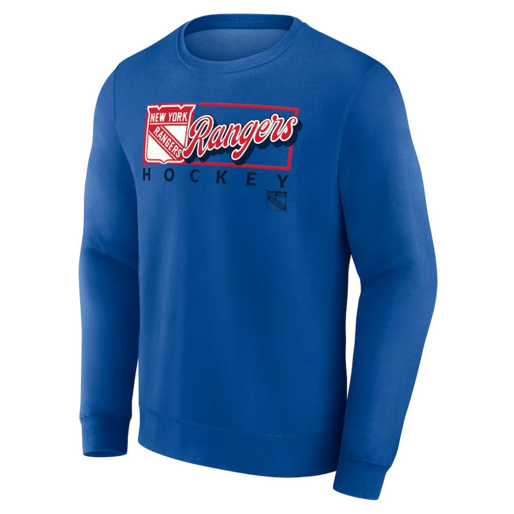 New York Rangers Fanatics Focus Fleece Pullover Sweatshirt -  NHL Sweatshirts