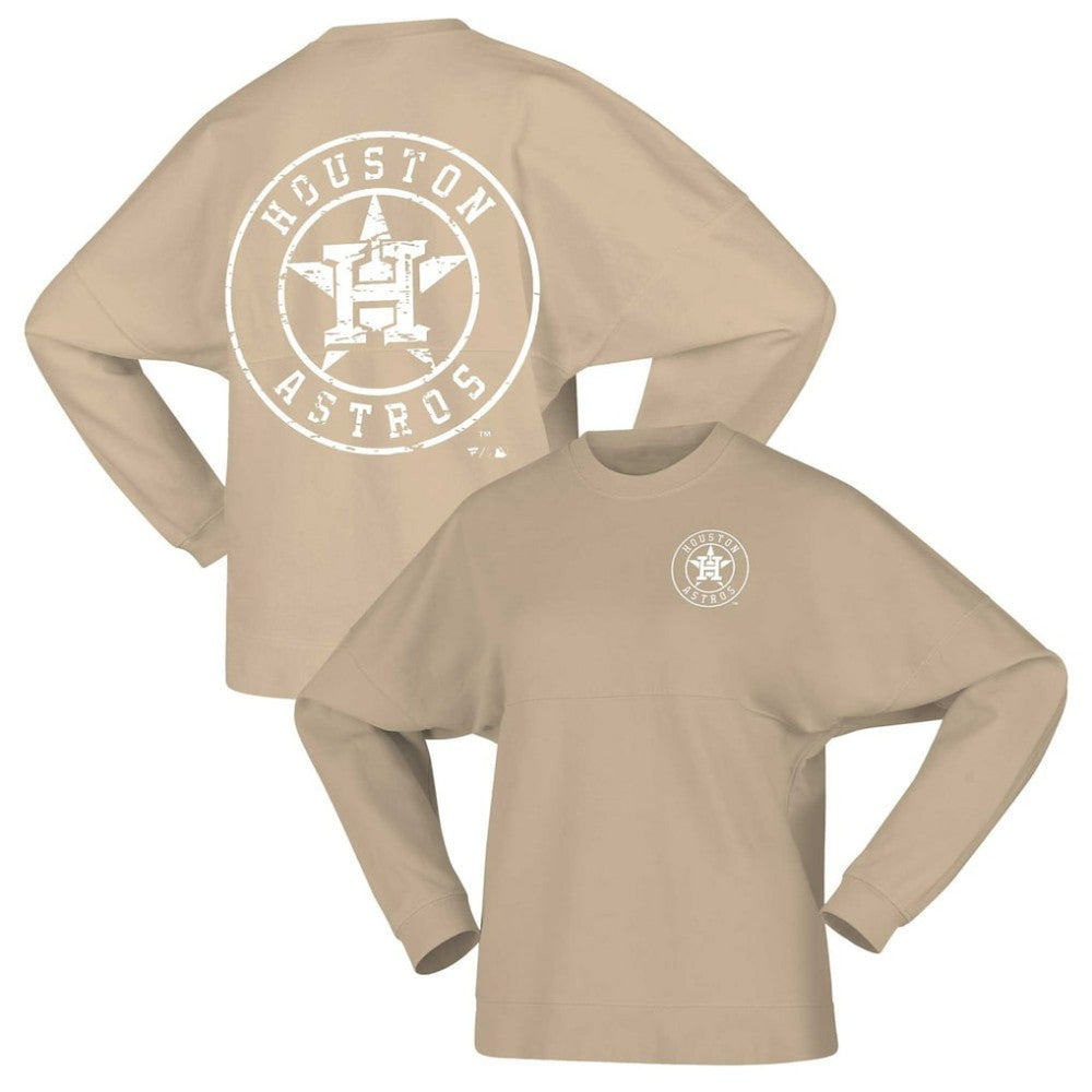 Houston Astros Fanatics Women's Branded Fleece Pullover Sweatshirt - MLB Pullover