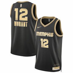 Ja Morant Memphis Grizzlies Unisex Select Series Swingman Jersey - Black | NBA