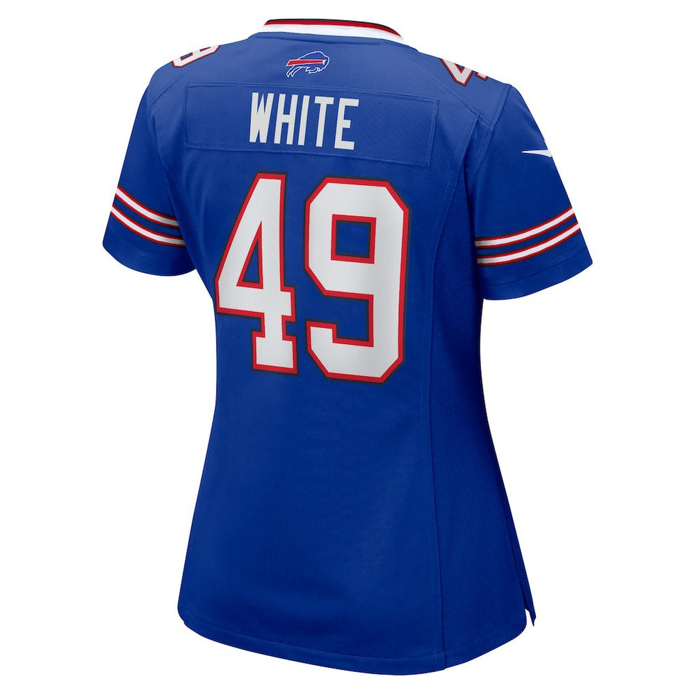 Buffalo Bills DaShaun White  Women's Team Game Jersey | NFL Discount