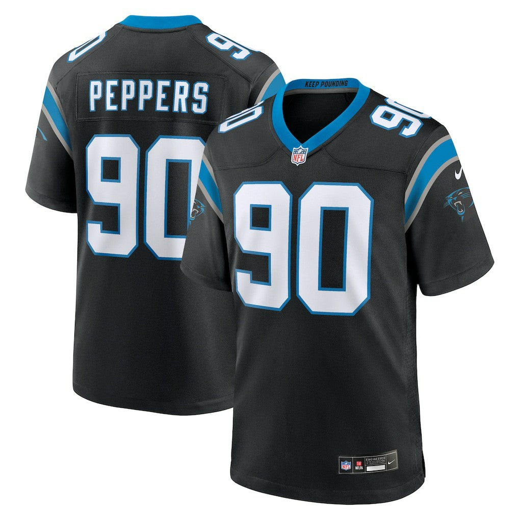 Carolina Panthers Julius Peppers  Retired Player Game Jersey | NFL Hot