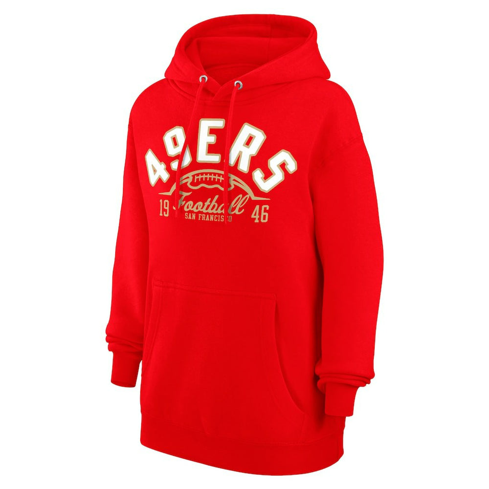 San Francisco 49ers Starter Unisex Half Ball Team Fleece Pullover Hoodie | NFL On sale