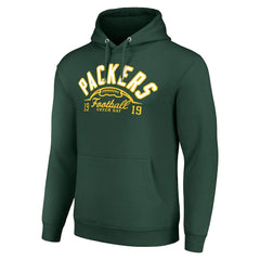 Green Bay Packers Starter Unisex Half Ball Team Fleece Pullover Hoodie | NFL Discount