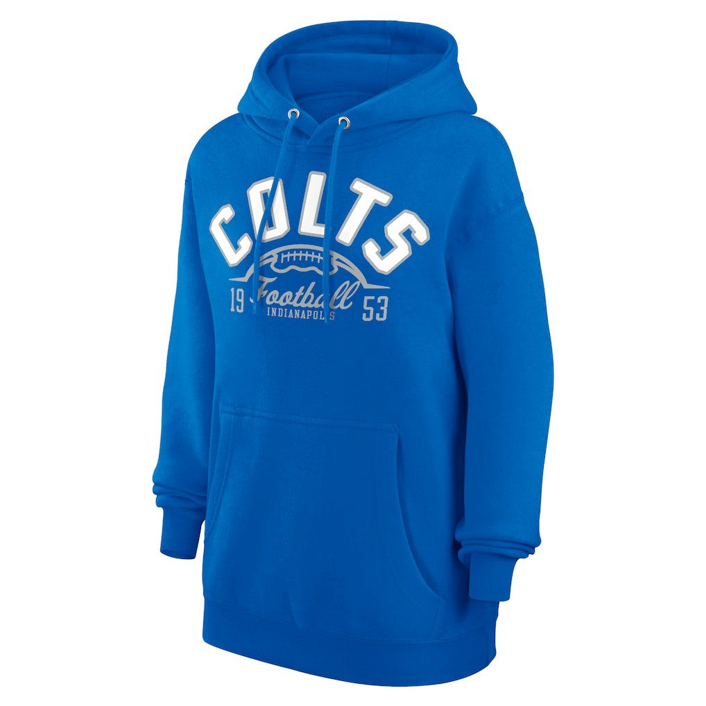 Indianapolis Colts Starter Unisex Half Ball Team Fleece Pullover Hoodie | NFL New