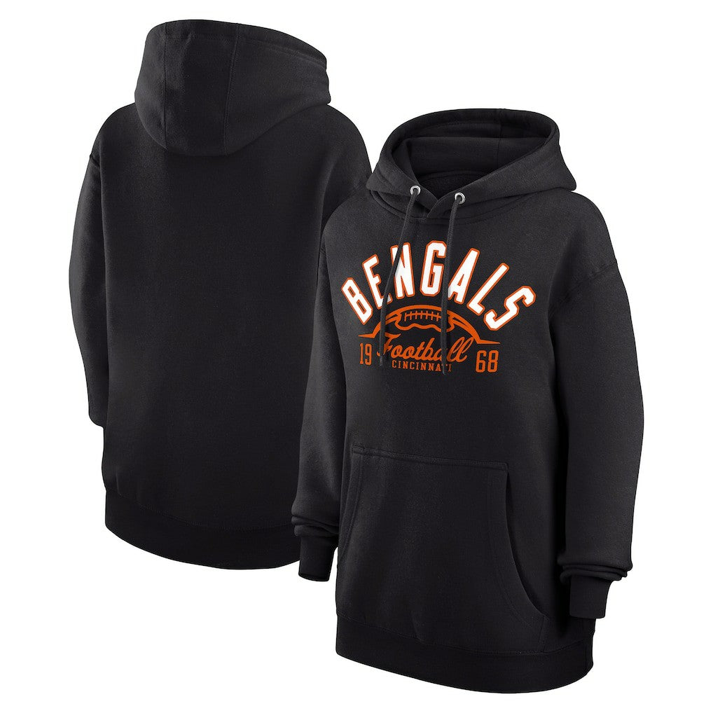Cincinnati Bengals Starter Unisex Half Ball Team Fleece Pullover Hoodie | NFL On sale