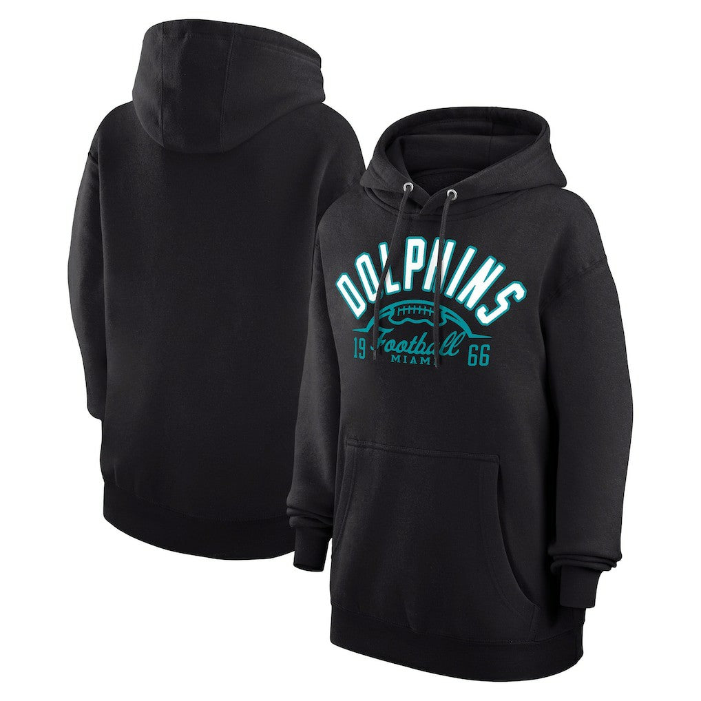 Miami Dolphins Starter Unisex Half Ball Team Fleece Pullover Hoodie | NFL Online