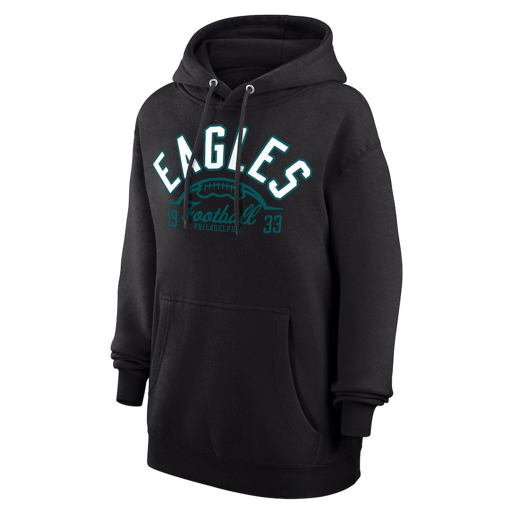 Philadelphia Eagles Starter Unisex Half Ball Team Fleece Pullover Hoodie | NFL Discount