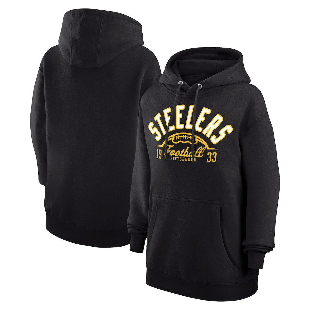 Pittsburgh Steelers Starter Unisex Half Ball Team Fleece Pullover Hoodie | NFL Online