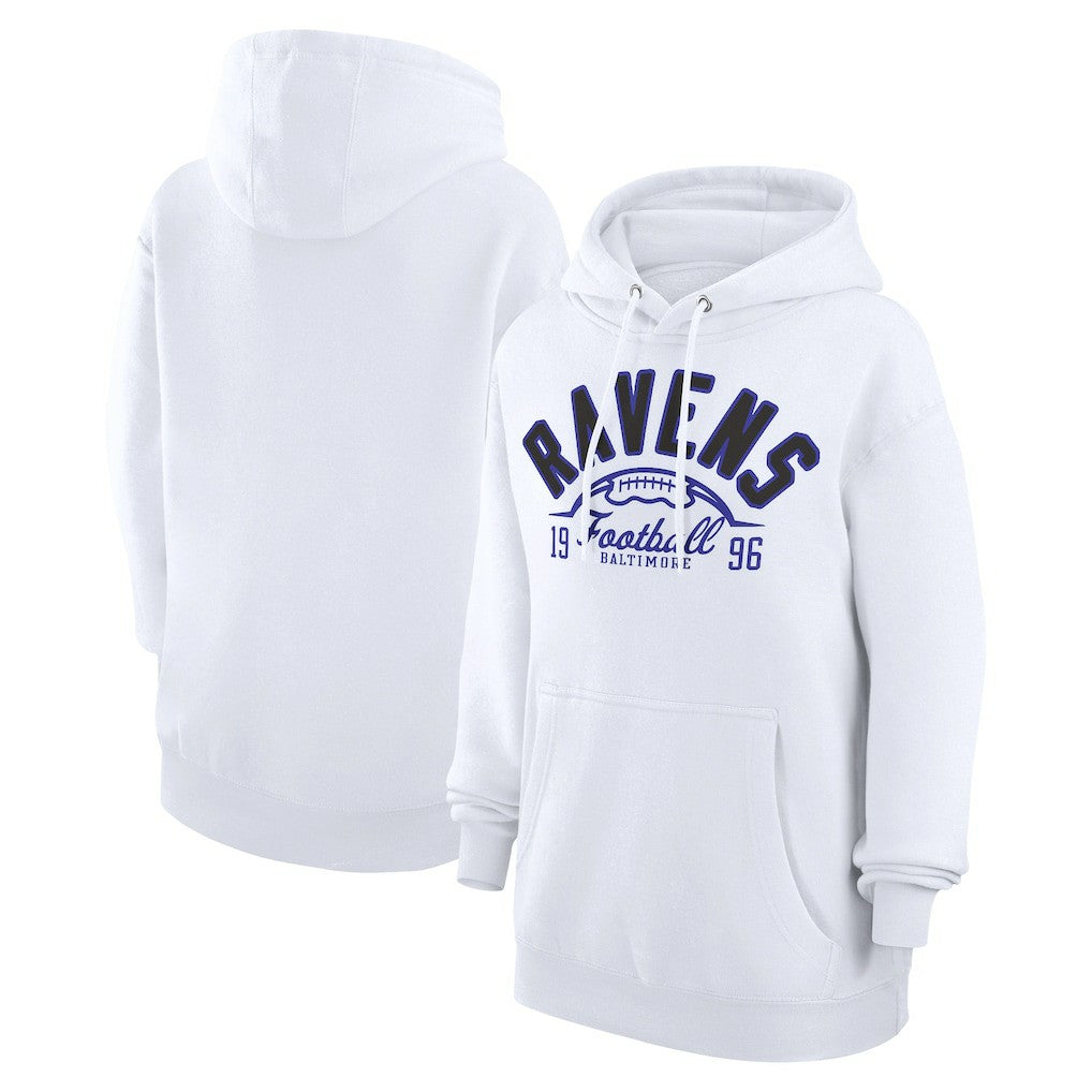 Baltimore Ravens Starter Unisex Half Ball Team Fleece Pullover Hoodie | NFL On sale