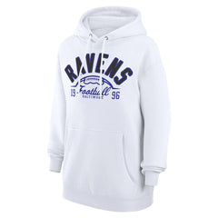 Baltimore Ravens Starter Unisex Half Ball Team Fleece Pullover Hoodie | NFL On sale