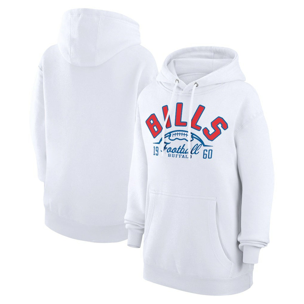 Buffalo Bills Starter Unisex Half Ball Team Fleece Pullover Hoodie | NFL Sale