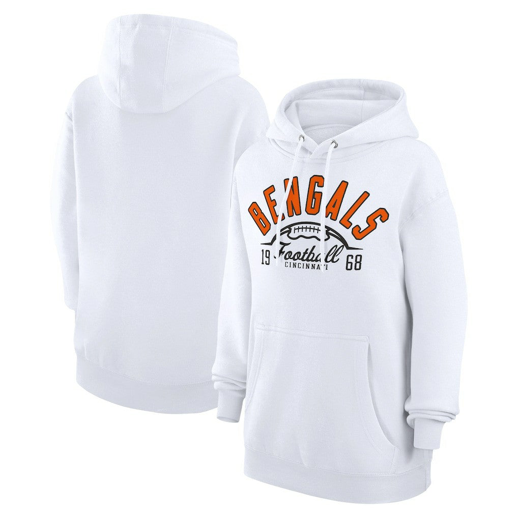 Cincinnati Bengals Starter Unisex Half Ball Team Fleece Pullover Hoodie | NFL Outlet