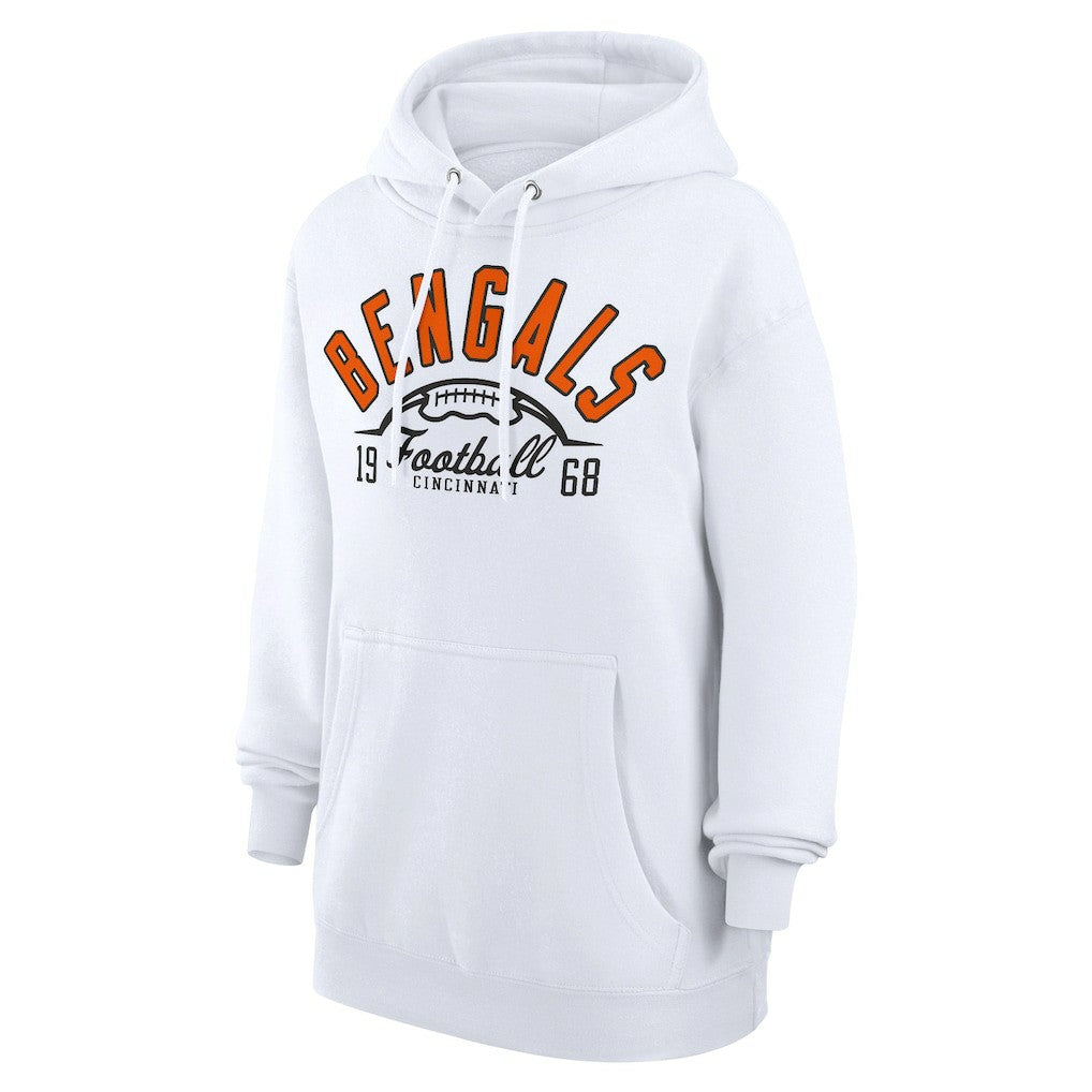 Cincinnati Bengals Starter Unisex Half Ball Team Fleece Pullover Hoodie | NFL Outlet