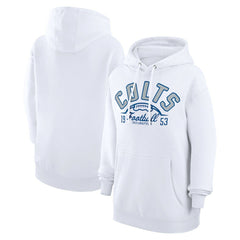 Indianapolis Colts Starter Unisex Half Ball Team Fleece Pullover Hoodie | NFL Discount